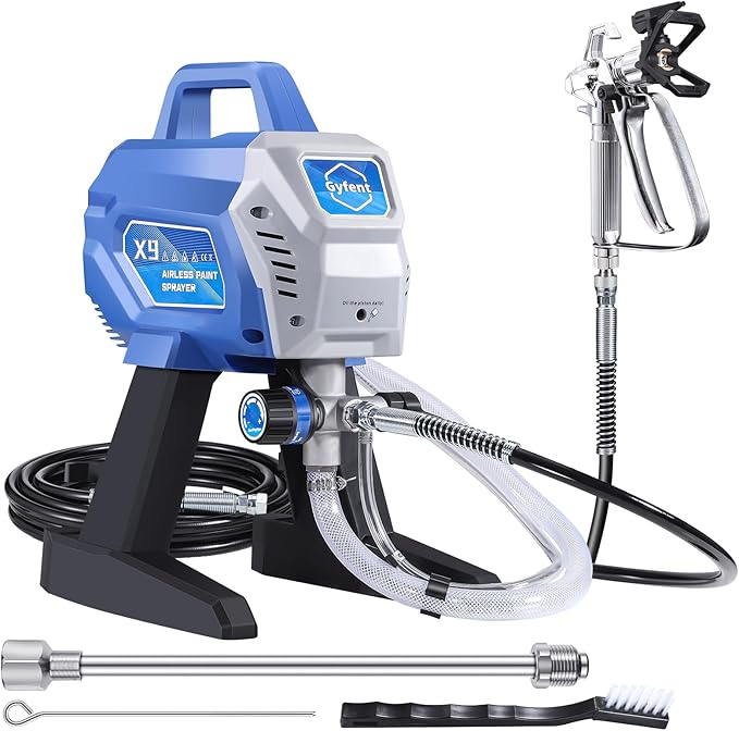 X9 Airless Paint Sprayer, 0.39GPM Paint Sprayer